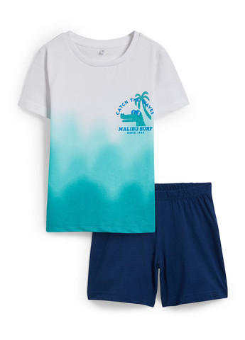 Комбінований літній комплект (футболка, шорти) C&A