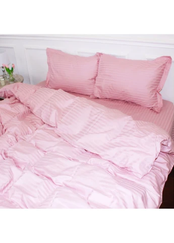 Постільна білизна Satin Stripe 30-0007 Pink 220х240 (2200005249895) Mirson (254072987)
