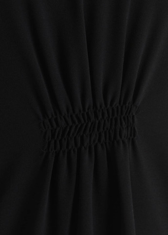 Чорна коктейльна сукня Naf Naf однотонна