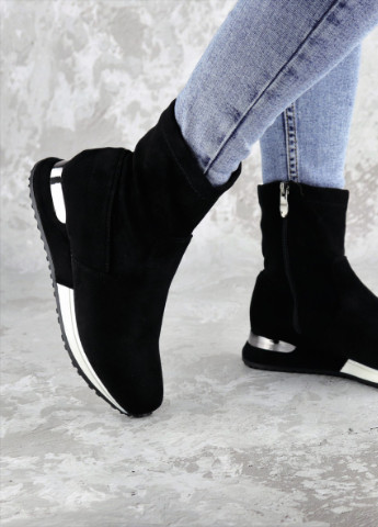Комбіновані осінні жіночі панчішні кросівки kerry 1310 41 розмір 26 см чорний Fashion