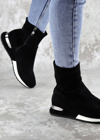 Цветные демисезонные женские чулочные кроссовки kerry 1310 41 размер 26 см черный Fashion