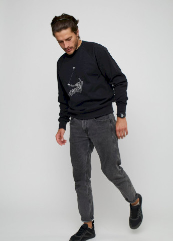 Чорний світшот YAPPI (198688809)