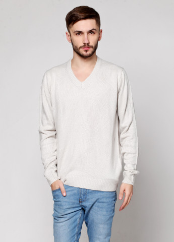 Светло-бежевый демисезонный пуловер пуловер Alcott