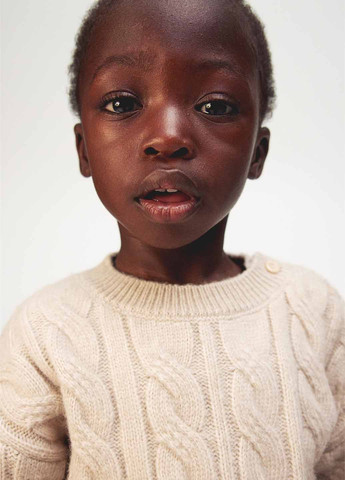 Светло-бежевый демисезонный джемпер джемпер H&M