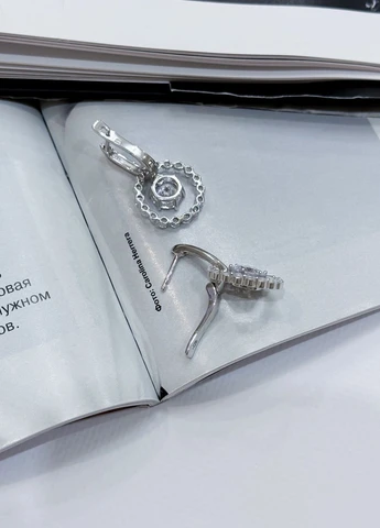 Серьги Silver Flame (307258173)