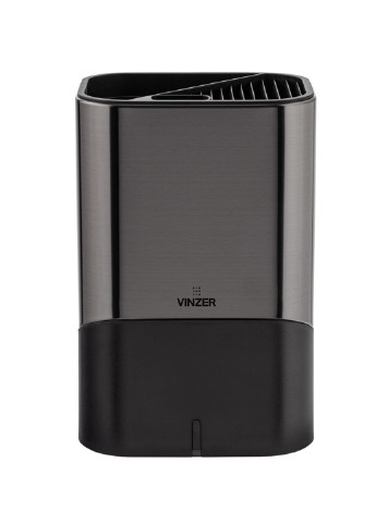 Органайзер для кухонных принадлежностей Nero 22,7 см с ионизатором черный Vinzer (254453853)