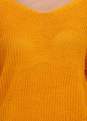 Помаранчевий демісезонний пуловер пуловер Divinka