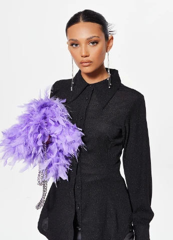Чёрная блуза Missguided