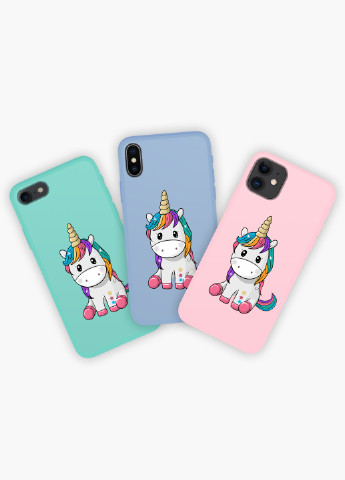 Чохол силіконовий Apple Iphone Xs Max Єдиноріг (Unicorn) Білий (8226-1390) MobiPrint (219490656)