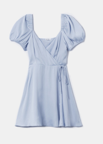 Голубое кэжуал платье Tally Weijl однотонное