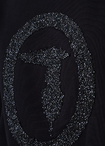 Свитшот Trussardi Jeans - крой черный кэжуал - (202803082)