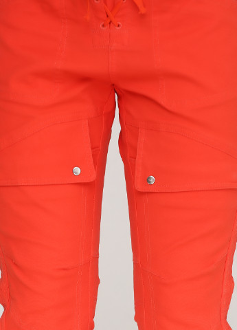 Оранжевые кэжуал демисезонные зауженные брюки Ralph Lauren