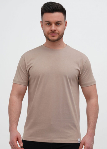 Темно-бежевая футболка Trend Collection