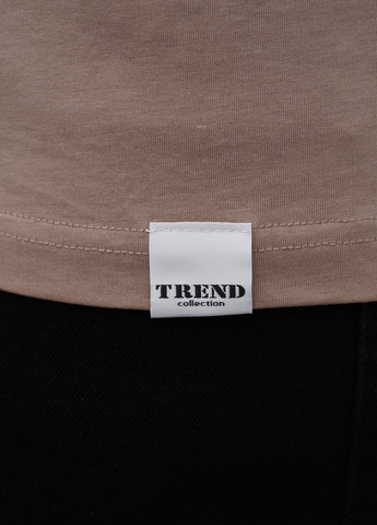 Темно-бежевая футболка Trend Collection