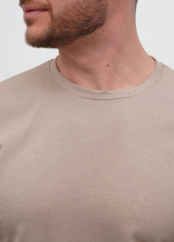 Темно-бежевая футболка Trend Collection