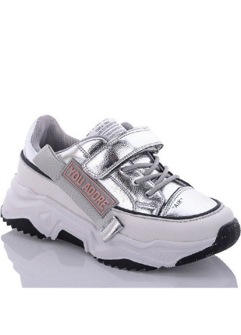 Серебряные всесезонные кроссовки n10501-19 Jong Golf
