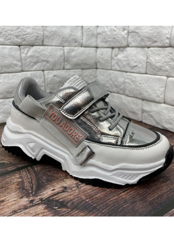 Срібні всесезонні кросівки n10501-19 Jong Golf