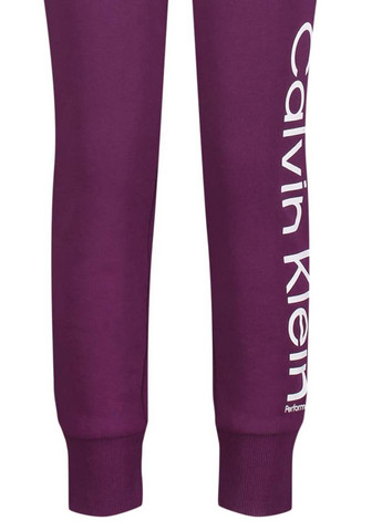 Фиолетовые спортивные демисезонные джоггеры брюки Calvin Klein