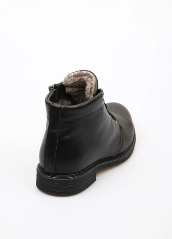 Черные зимние ботинки No Brand