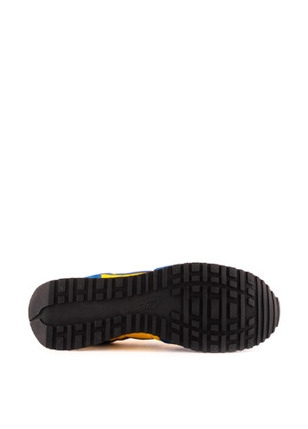 Сине-желтые демисезонные кроссовки Nike