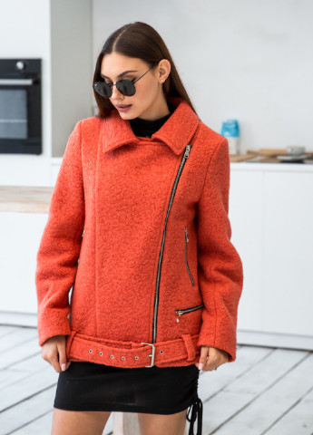 Теракотова демісезонна куртка MN