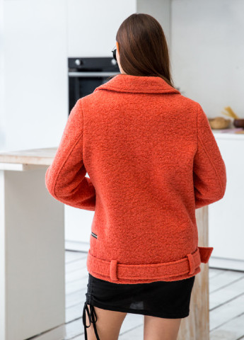 Теракотова демісезонна куртка MN