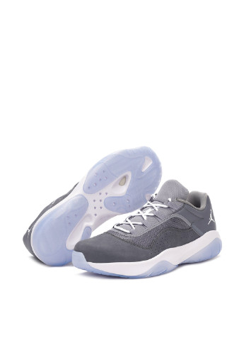 Серые всесезонные кроссовки Nike Air Jordan 11 Cmft Low