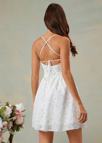 Комбинированное праздничный, кэжуал платье клеш SHEIN с цветочным принтом