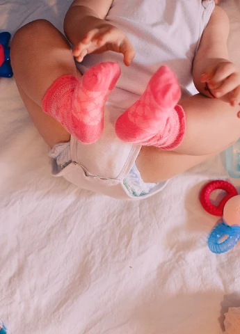 Рожеві носки Mo-Ko-Ko Socks малюнки (25064154)