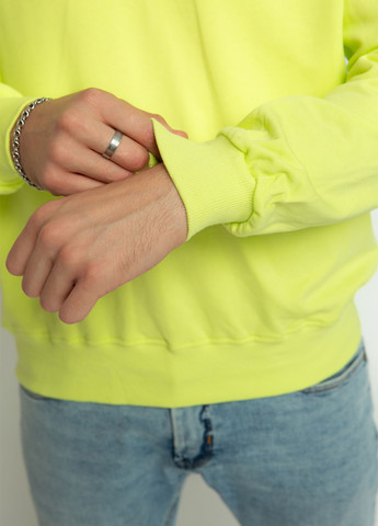 Салатовий світшот Time of Style однотонний без декору (306717111)