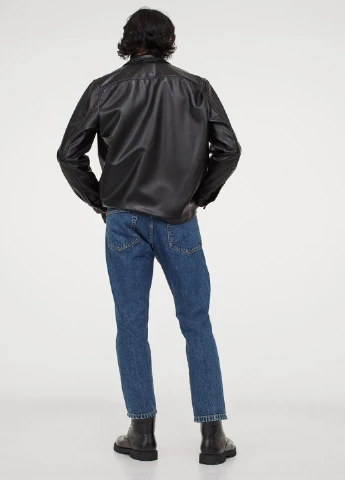 Синие демисезонные джинсы H&M