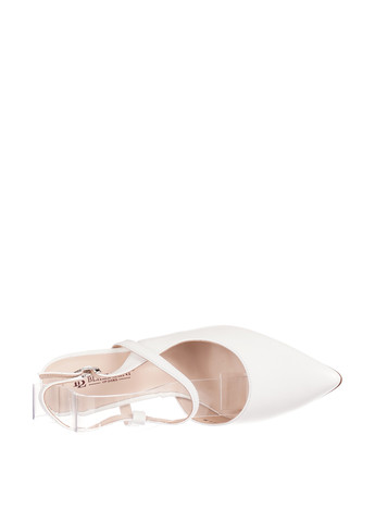 Blizzarini Туфлі слінгбекі білий з натуральна шкіра, україна — літо (299399228)