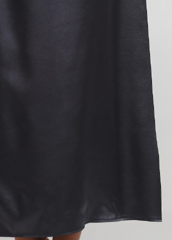 Темно-серое кэжуал платье платье-комбинация Kristina Mamedova однотонное