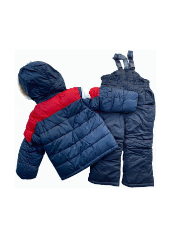Темно-синий зимний комплект (куртка, полукомбинезон) Ohccmith