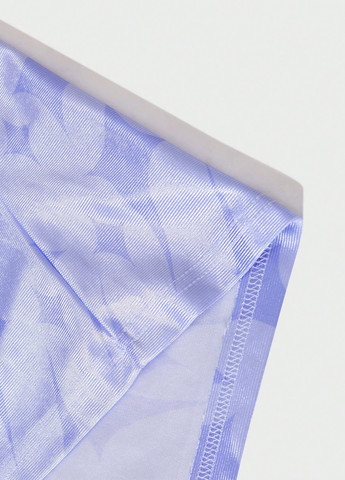 Светло-лиловая футболка-поло для мужчин SHEIN с рисунком