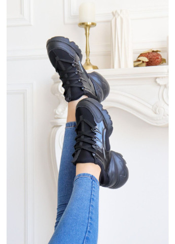 Чорні осінні кросівки жіночі frame 3187 36 23,5 см чорний Fashion