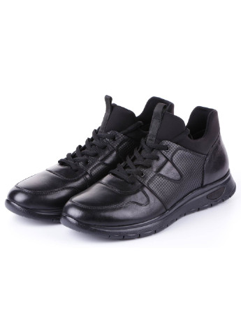 Черные демисезонные мужские кроссовки 195140 Marco Pinotti