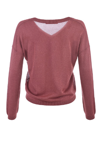 Светло-бордовый демисезонный джемпер пуловер LOVE REPUBLIC