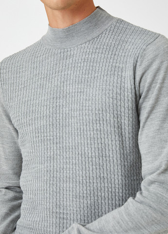 Світло-сірий демісезонний светр KOTON