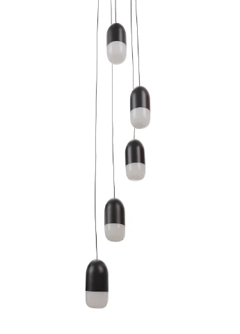 Светодиодная люстра BR-01 674S/5 LED 35W BK Brille (251290931)