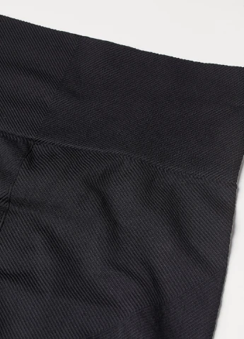 Черные демисезонные леггинсы H&M