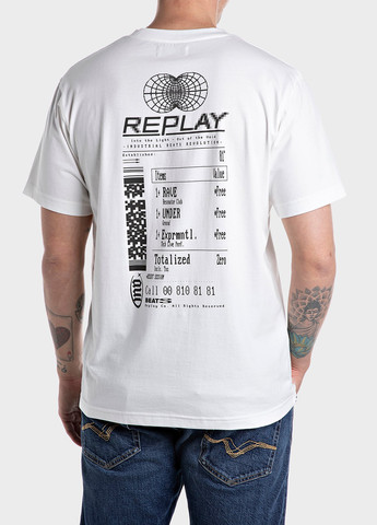 Біла футболка Replay