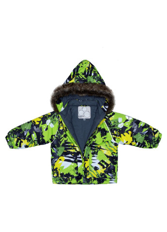 Лайм зимній комплект зимовий (куртка + напівкомбінезон) avery Huppa