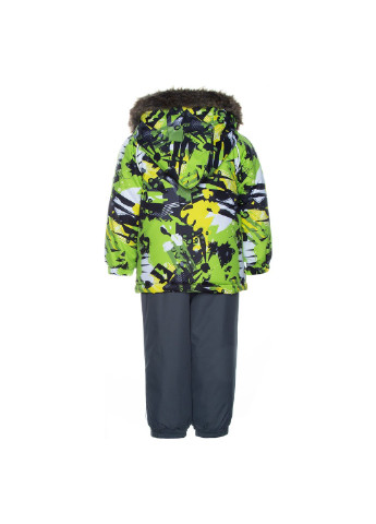 Лайм зимній комплект зимовий (куртка + напівкомбінезон) avery Huppa