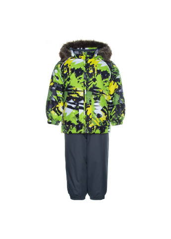 Лайм зимній комплект зимовий (куртка + напівкомбінезон) avery Huppa