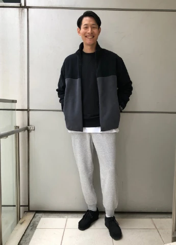 Комбинированная демисезонная куртка Uniqlo