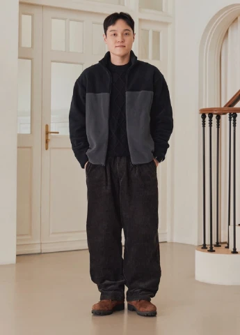 Комбинированная демисезонная куртка Uniqlo