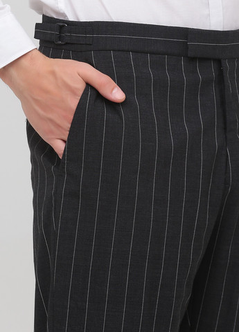 Темно-серые кэжуал демисезонные прямые, классические брюки Ralph Lauren