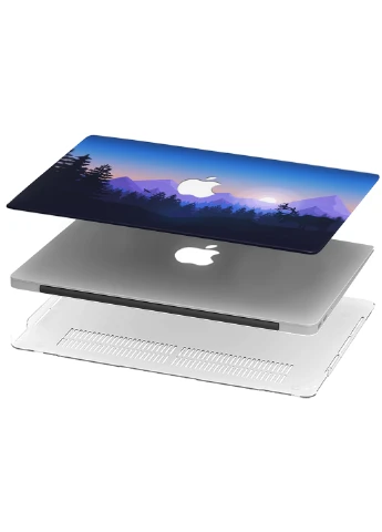 Чохол пластиковий для Apple MacBook Air 11 A1465 / A1370 Мінімалізм (Firewatch minimalism) (6349-2511) MobiPrint (218867592)
