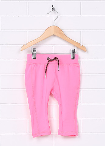 Розовые кэжуал демисезонные со средней талией брюки Castro